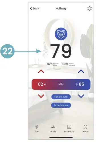 AprilAire Wi-Fi Thermostat App - 14