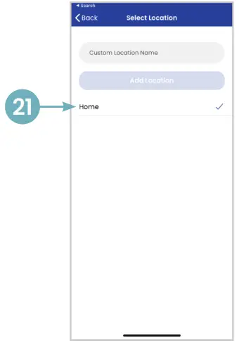 AprilAire Wi-Fi Thermostat App - Home