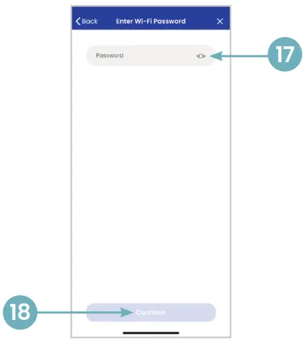 AprilAire Wi-Fi Thermostat App - progress bar