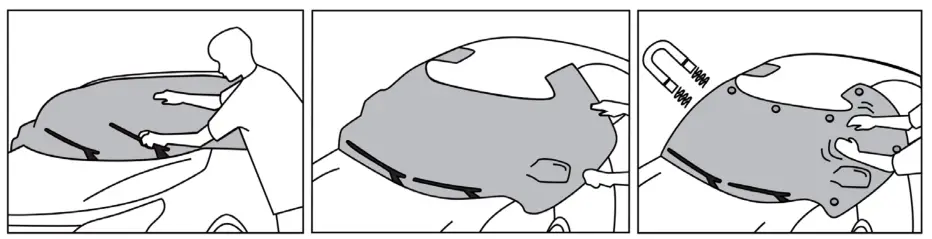 HARMAN 619654 Windscreen Protector - fig