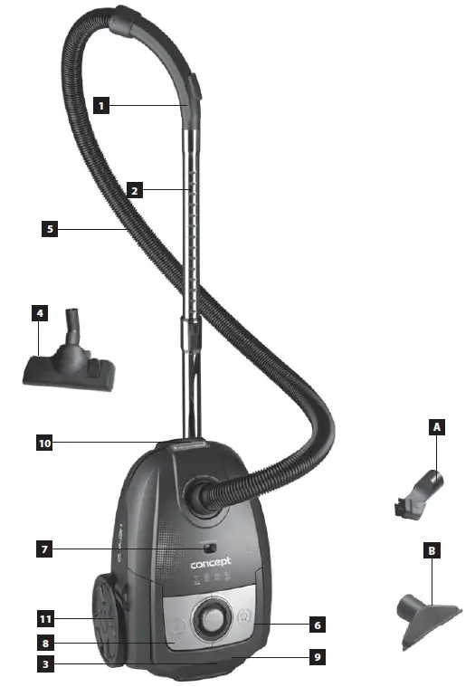 concept-VP807x-Floor-vacuum-cleaner-fig1