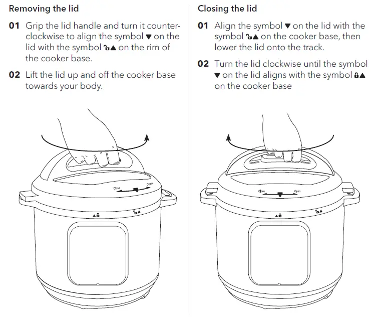 Pressure cooking lid