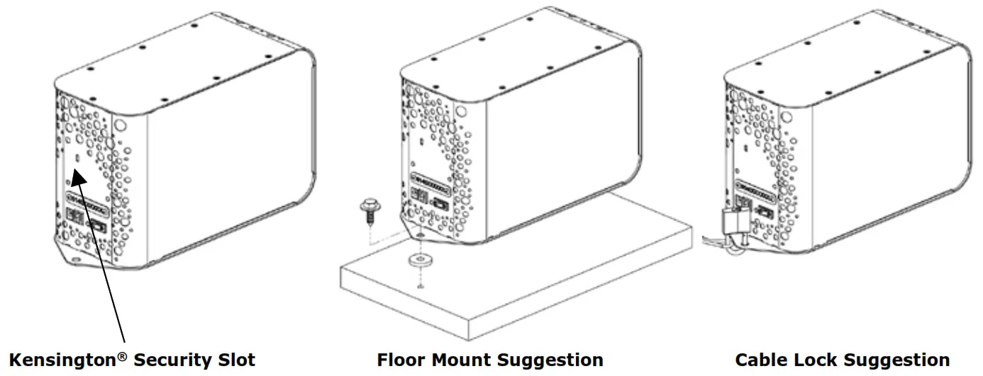 ioSafe Solo G3 6TB 3 5 Inch External Hard Drive - Security Slot