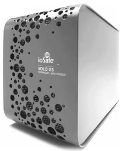 ioSafe Solo G3 6TB 3 5 Inch External Hard Drive