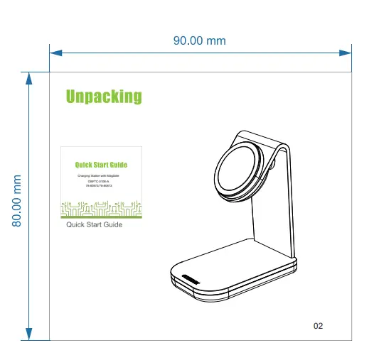 Protop OBFTC-0108-A Charging Stand with MagSafe FIG 1