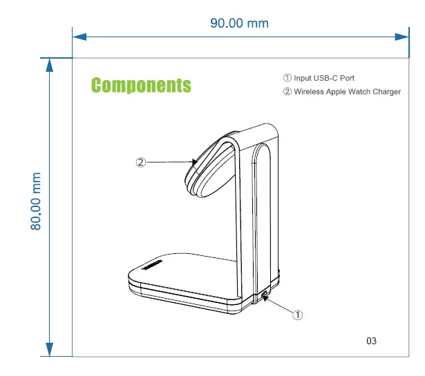 Protop OBFTC-0108-A Charging Stand with MagSafe FIG 2