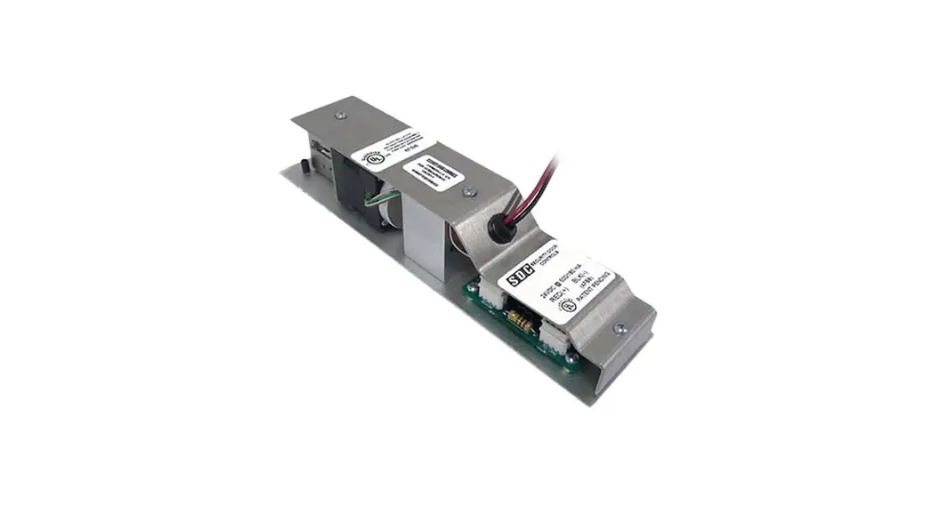 Sdc Lr100fak-em Electric Latch Retraction Kit Instruction Manual