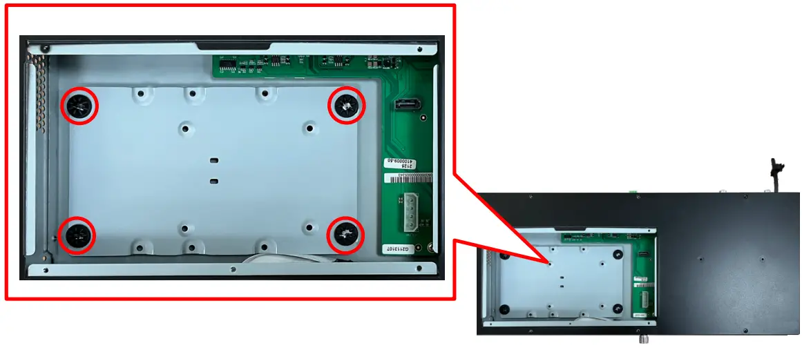 Lumens LC100 Capture Vision System - following screws