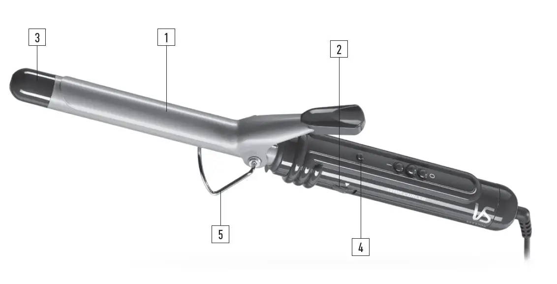 VS SASSOON-VSCD16HA-19mm-Instant-Heat-Ceramic-Curler-1