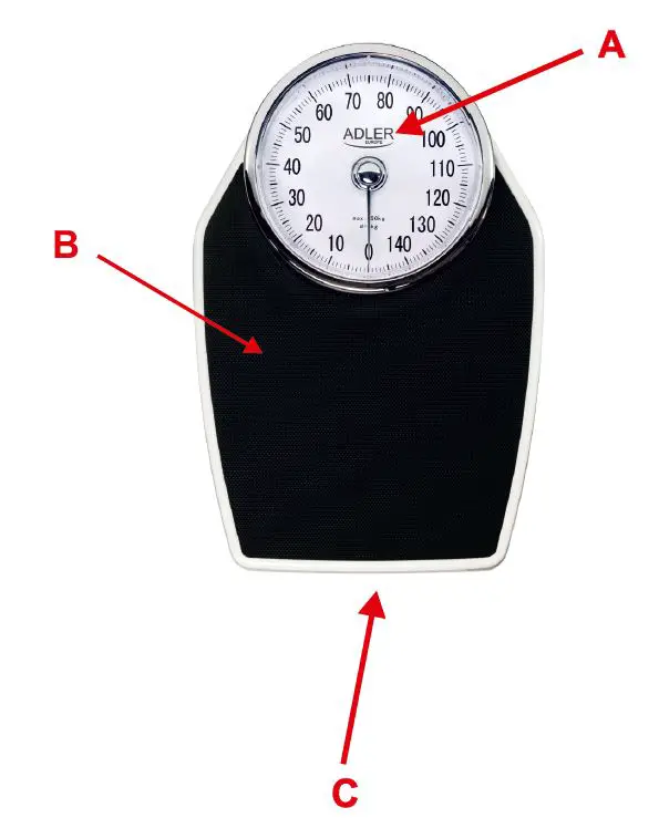 ADLER AD 8177 Mechanical Bathroom Scale fig 1