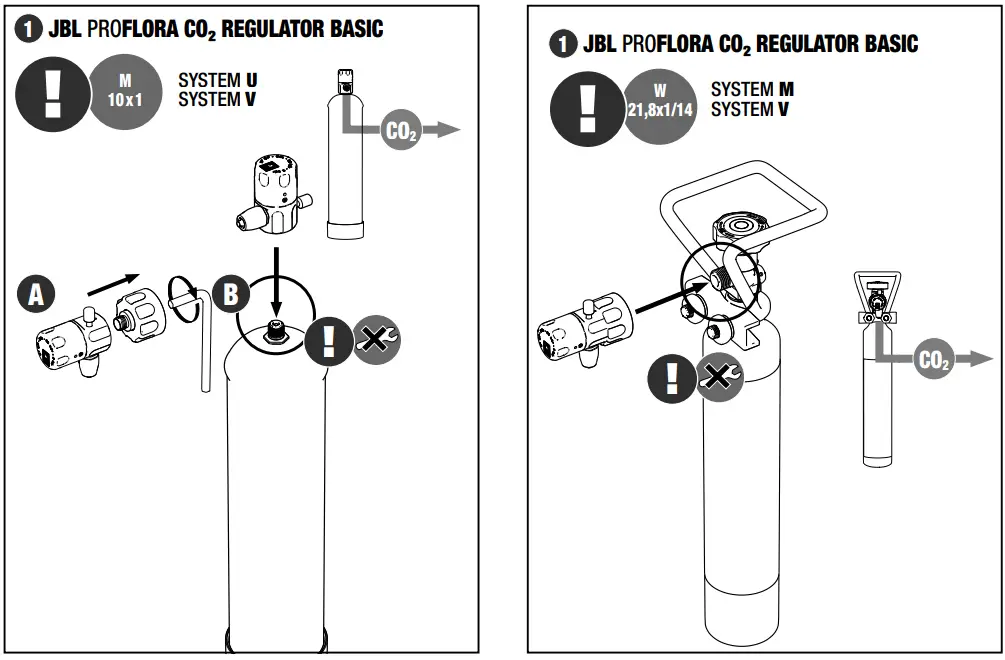 JBL PROFLORA CO2 REGULATOR BASIC