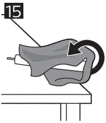 DiamondClean Smart Rechargeable Electric Toothbrush Use illustration