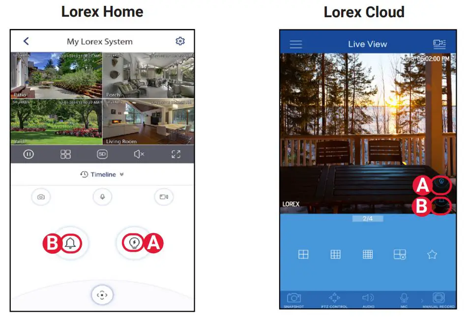 LOREX 4K Ultra HD Active Deterrence Security Camera-Lorex Home,Lorex cloud
