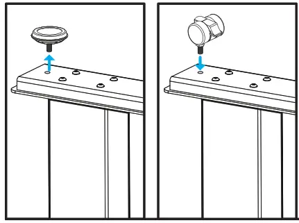 UPLIFT DESK FRM682 V2-Commercial 4-Leg Standing Desk Foot - Step 4