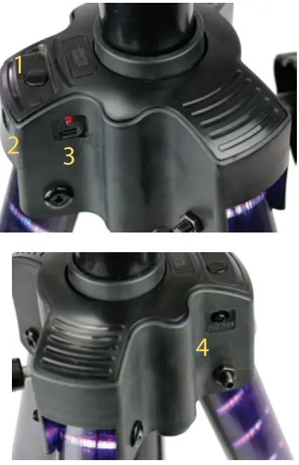 QFX S-16 Medium Speaker Stand with LED Party Lights-fig3