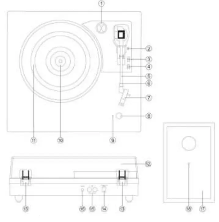 Lenco LS 100 HiFi Turntable - fig 2