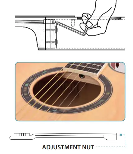 PYLE-PGA820BK-Beginners-6-String-Acoustic-Guitar-FIG-4