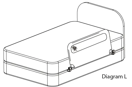 Regalo 2020 Swing Down Bed Rail 11