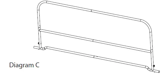 Regalo 2020 Swing Down Bed Rail 4