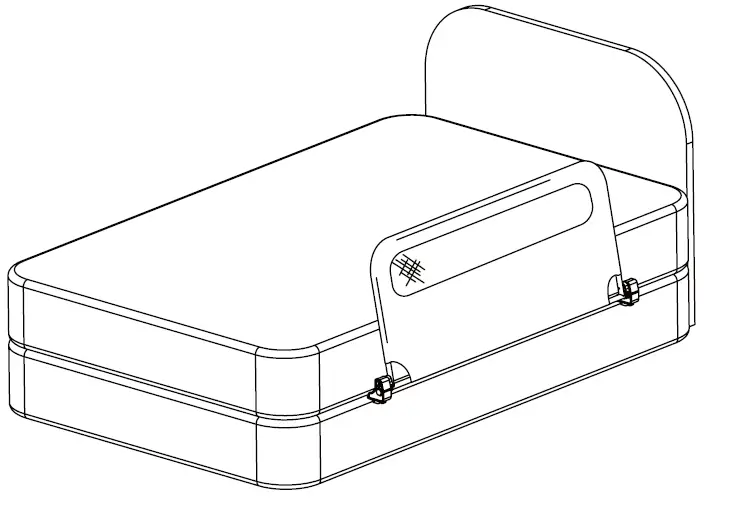 Regalo 2020 Swing Down Bed Rail