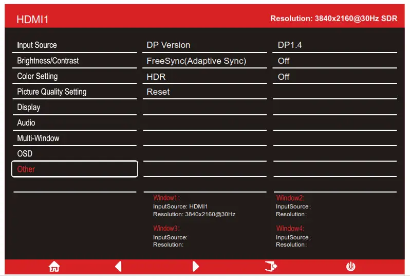 electriQ 49 LED Monitor -OTHER