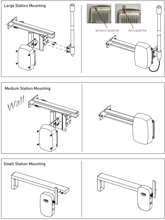 legrand 659182 Galaxy Server - MOUNTING
