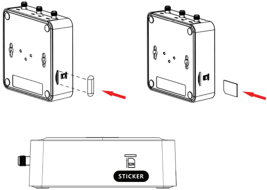 legrand 659182 Galaxy Server - Remove SIM card