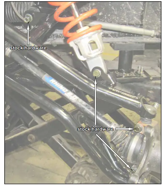 SUPERATV XP 1000 Forward Offset Front High Clearance A Arms - Shocks1