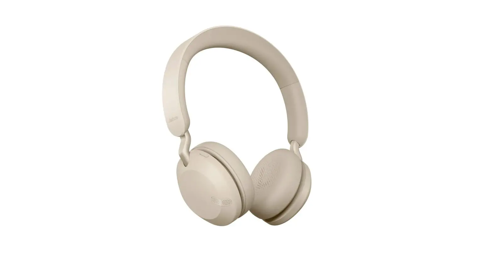 Jabra Elite 45h Gold Beige On-ear Wireless Headphones Instructions