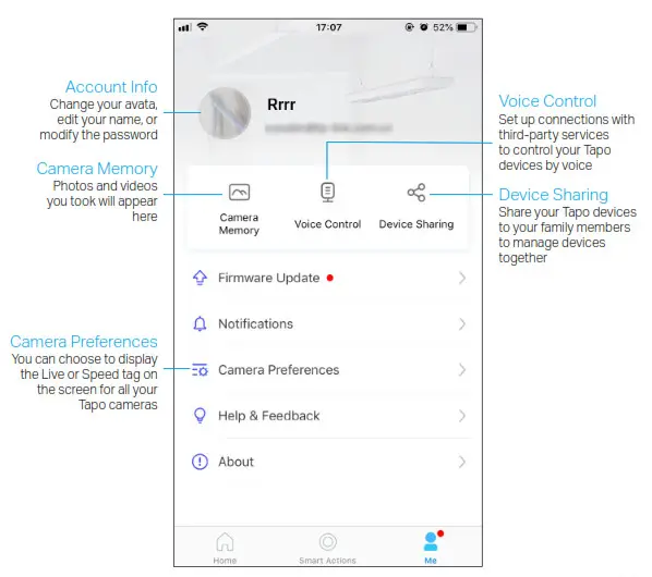 tp-link Home Security Wi-Fi Camera Tapo - How to use Amazon Frustration-Free Setup - me