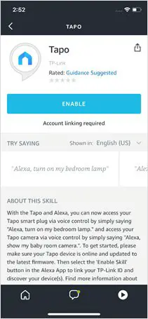 tp-link Home Security Wi-Fi Camera Tapo - How to use Amazon Frustration-Free Setup3