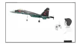 Qifeng Toys Factory SU-35 Fighter 4 Channel 2.4GHz Bomber RC Airplanes 22
