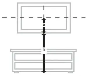 FIG 17 Determine wall-mount location