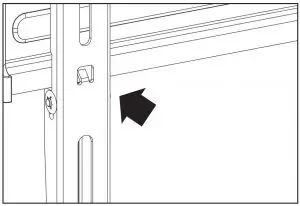 FIG 30 Secure the TV to the wall plate