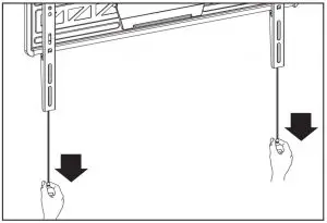 FIG 31 Secure the TV to the wall plate