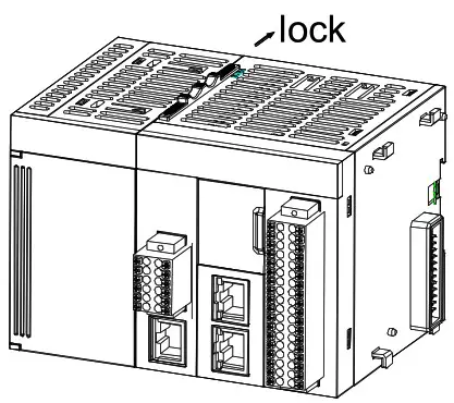 invt AX7 Series CPU Module - Structureal dimensions 14