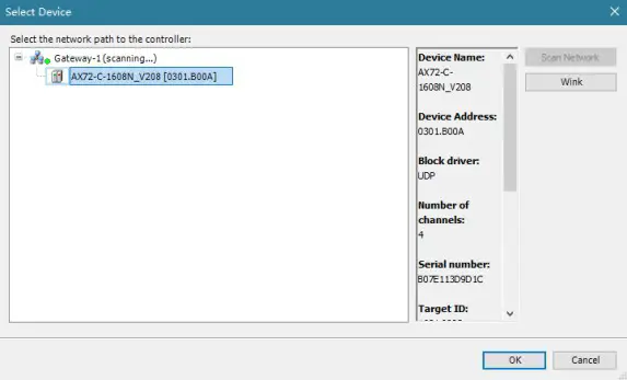 invt AX7 Series CPU Module - programming instance 8