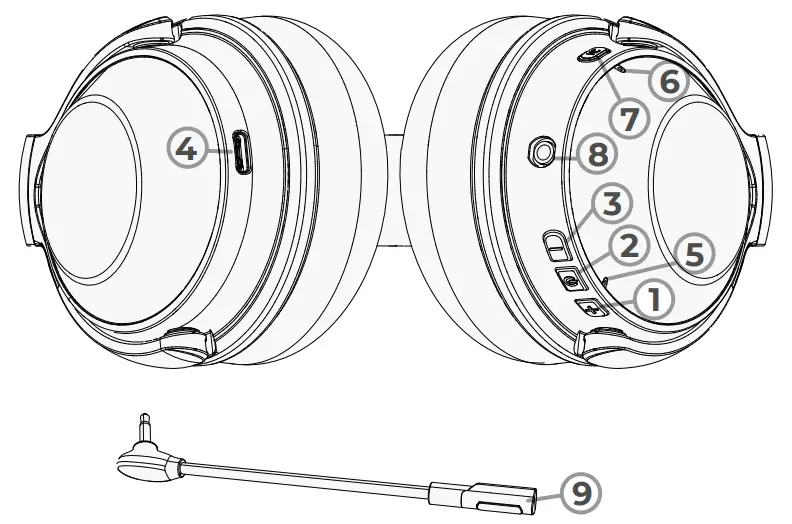 RAYCON H80 Work Headphones- fig 1