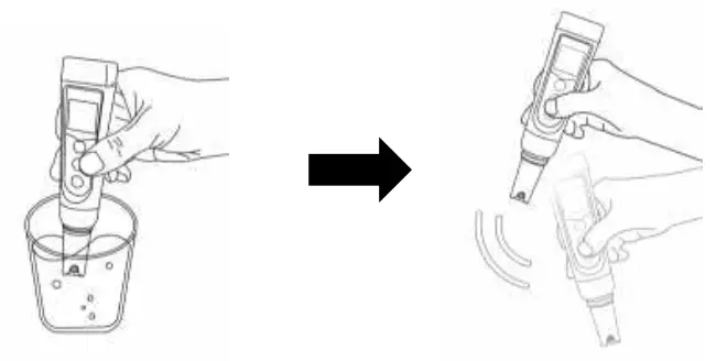 APERA INSTRUMENTS Premium Series PH60 pH Tester-tap water