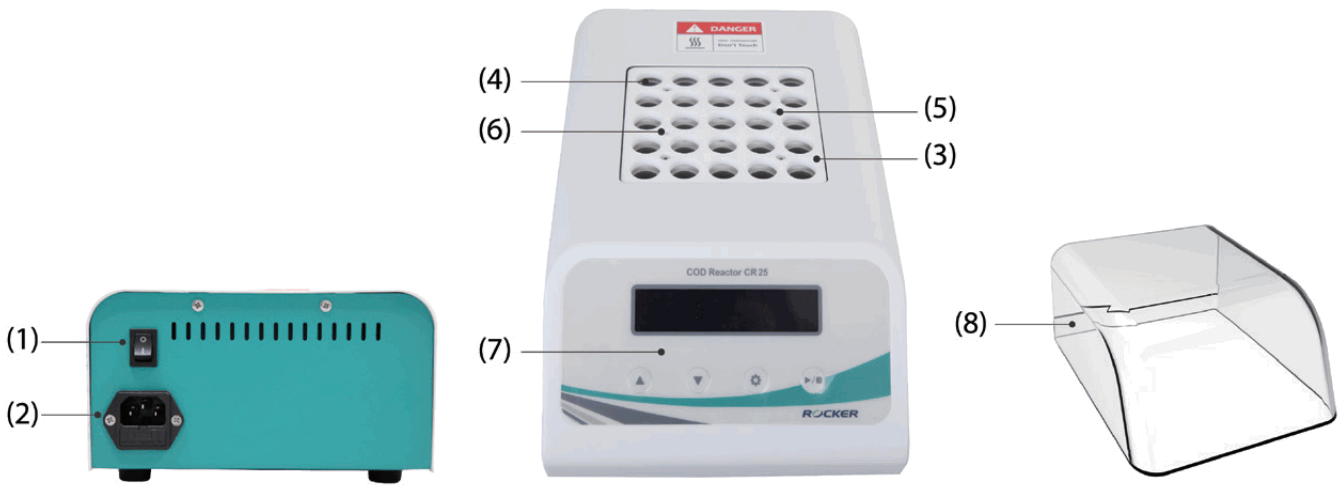 ROCKER CR 25 Chemical Oxygen Demand Reactor - FIGURE 2