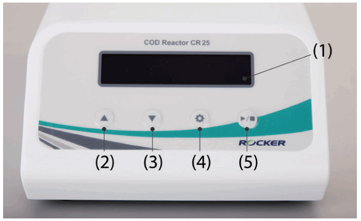 ROCKER CR 25 Chemical Oxygen Demand Reactor - FIGURE 3
