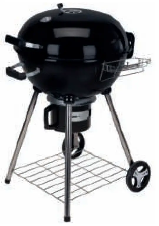 VAGGAN X85 0000090 Round Charcoal Barbecue