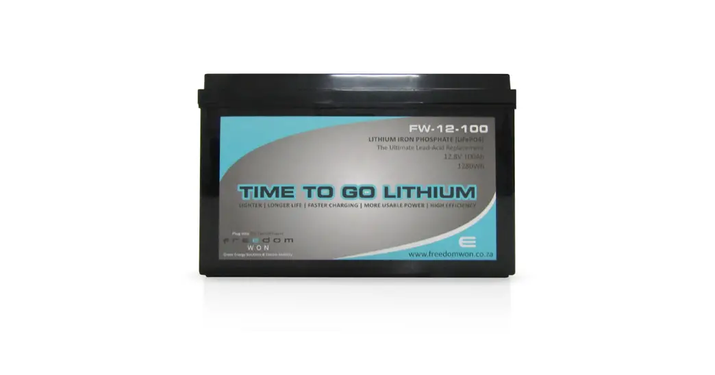 Freedom 12v Lifepo4 Battery Range User Manual
