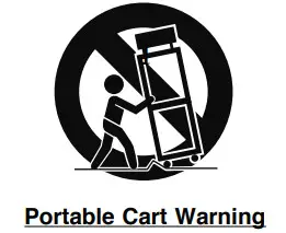 RCA RCD20 Clock Radio - warning 2