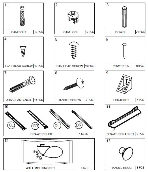 Furinno-19155-Lucca-Simple-Design-4-Drawer-Dresser-fig-15