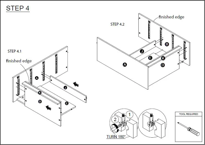 Furinno-19155-Lucca-Simple-Design-4-Drawer-Dresser-fig-4