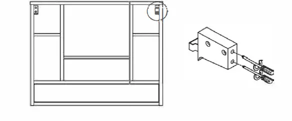 UNBRANDED CX823FK-WAL 23.5 Inch Walnut-Rectangular-1-Drawer-Floating-Desk-FIG- (13)