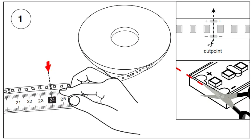 TRAN LED DRY, DMP, WET Linear LED Strip - Fig 12
