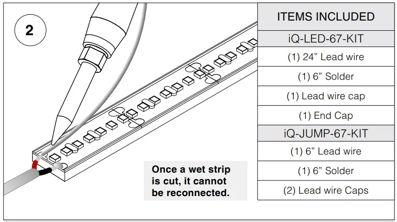 TRAN LED DRY, DMP, WET Linear LED Strip - Fig 14