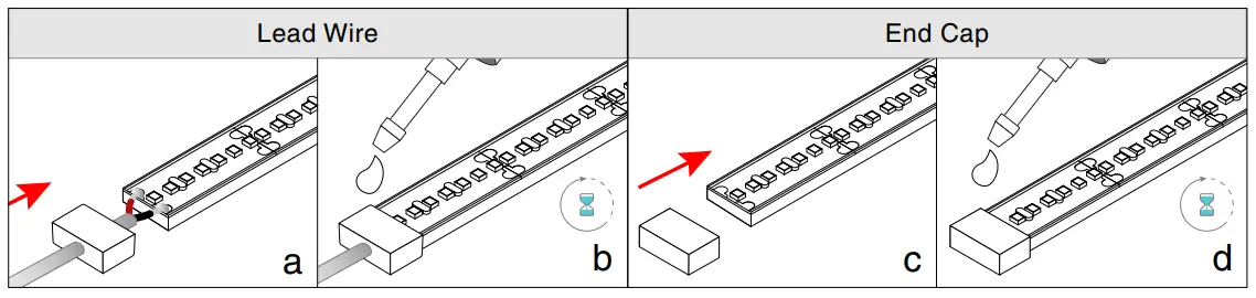 TRAN LED DRY, DMP, WET Linear LED Strip - Fig 16